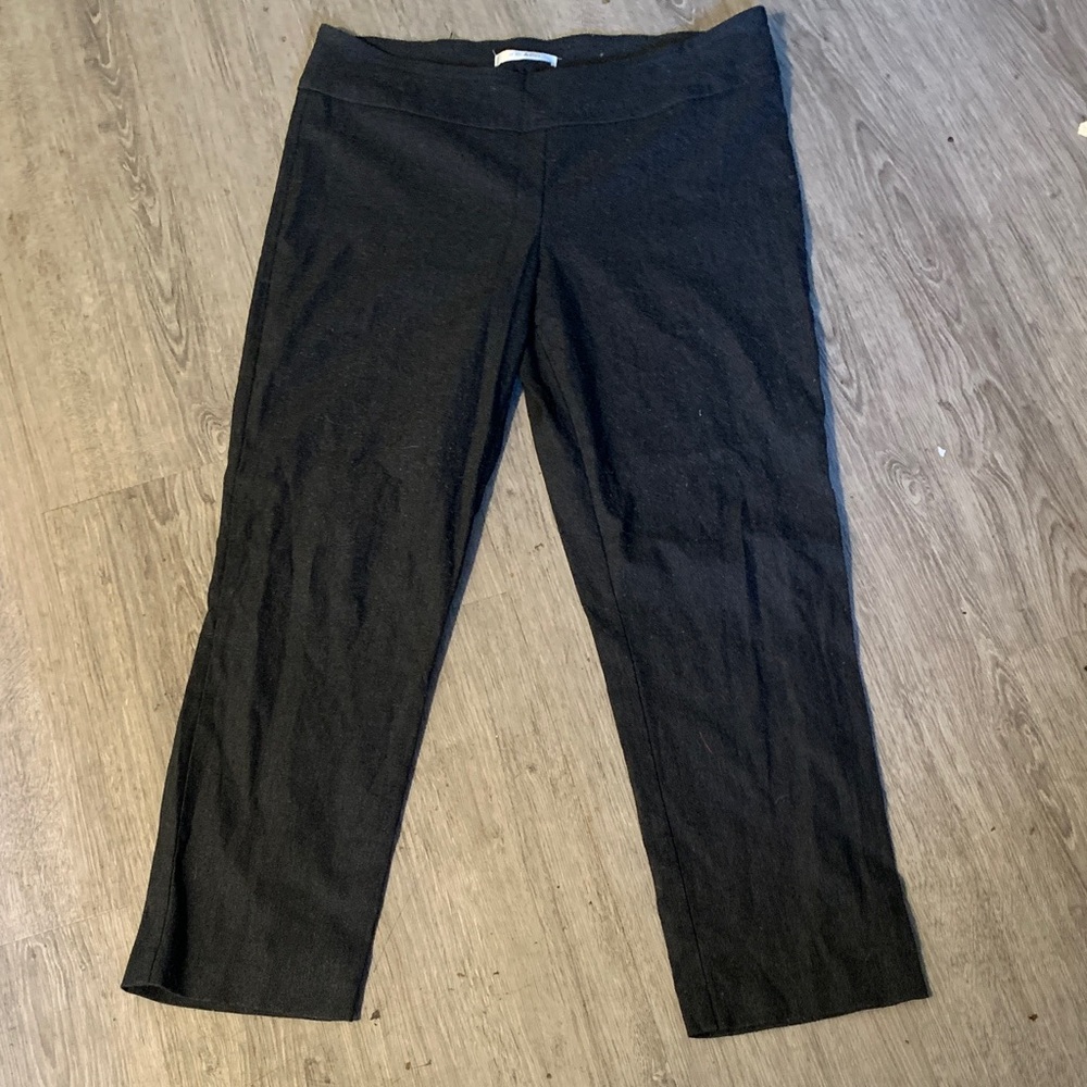 Black Straight Leg Women's Pants